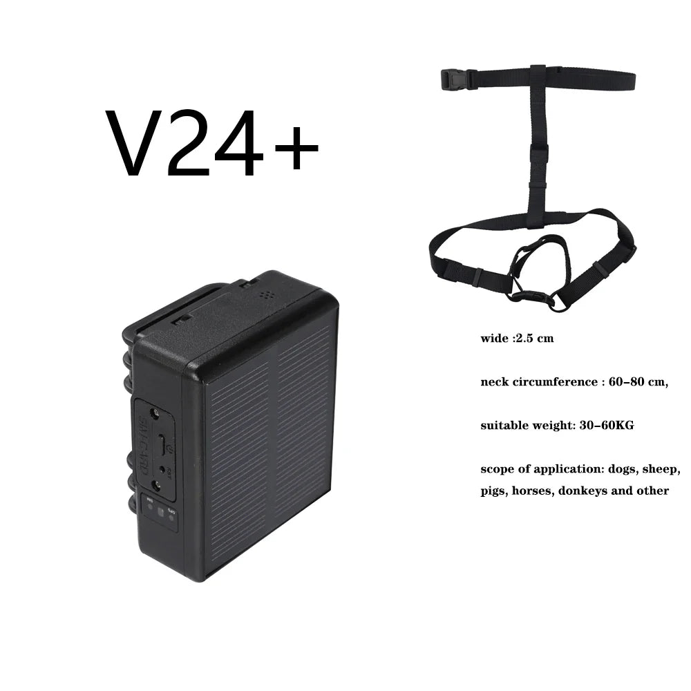 Mini Solar GPS Tracker RF-V24+ Waterproof IP67  WIFI Cattle Cow Sheep Horse Camel Tracking Device