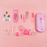 17Pcs Baby Health Care Kit hygiene Kit Grooming Set Electric Baby Nail Trimmer Safe Nail Clipper Cutter Baby Manicure set