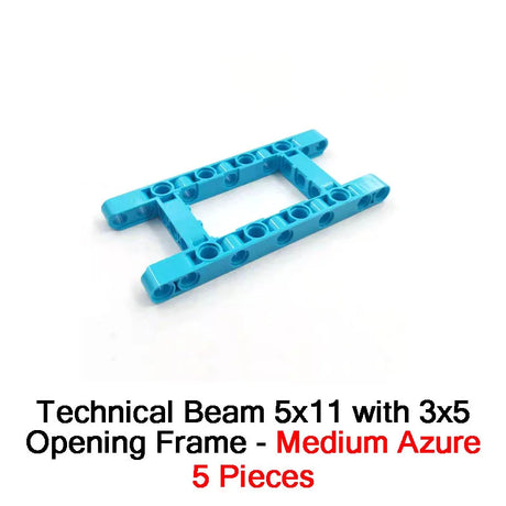 Technical Beam 3x5 with Ball Castor Joint 39370 Frame Liftarm 52629 Ball 19mm MOC Building Blocks EV3 SPIKE Robot Bricks Parts