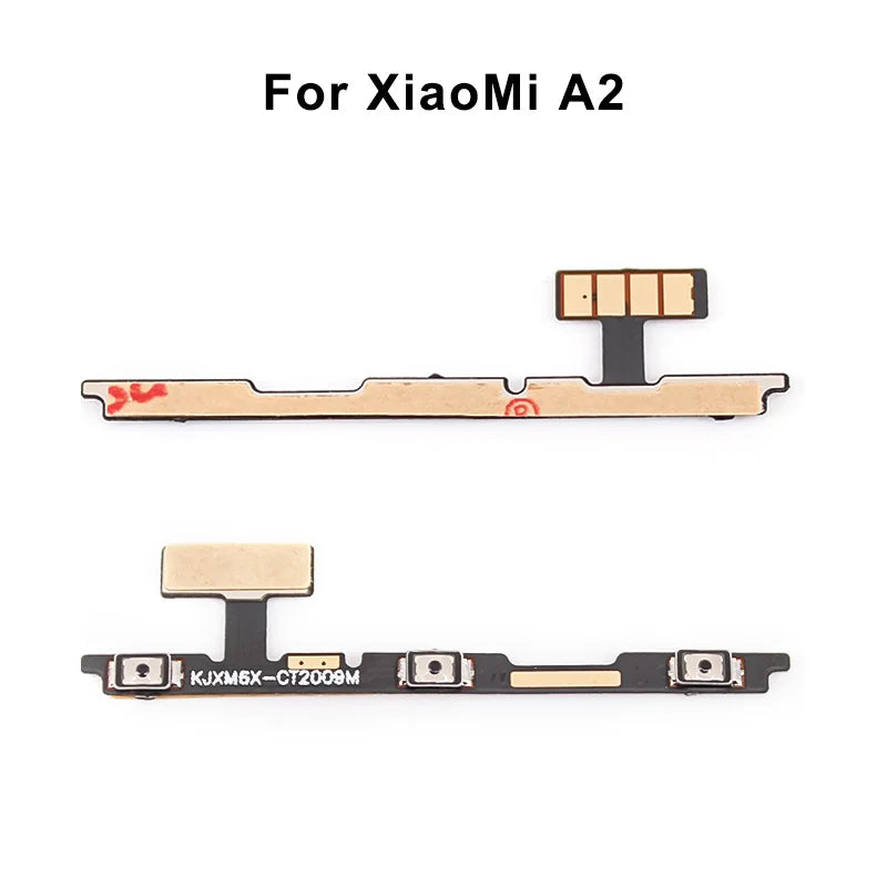 A2 Mobile Phone Power On off Flex Cable For Xiaomi Mi A2 Power Volume Button Switch On Off Button Flex Cable