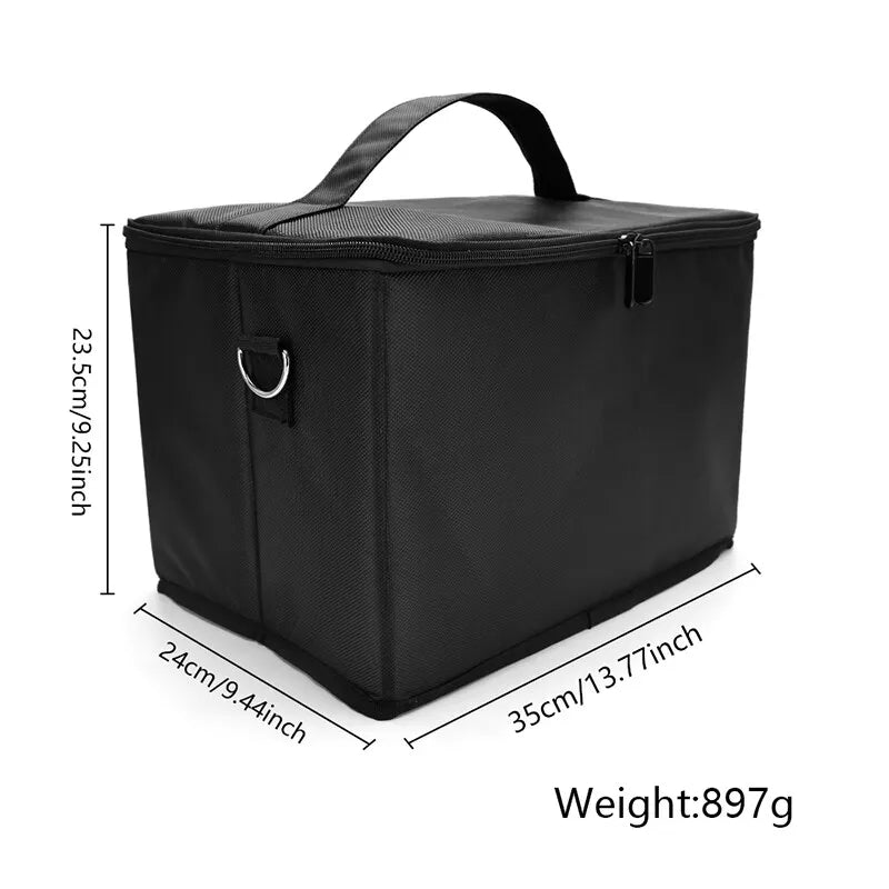 BarberTop Foldable Bag Salon Makeup Tool Backpack Hair Care Storage Waterproof Travel Bag Hair Clipper Accessories Space Saving