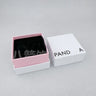 New packaging 3-piece set handbag bracelet necklace ring box Panjiado exquisite packaging gift box gift bags