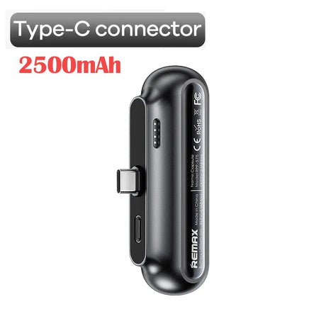 Remax Mini Power Bank 5000mAh Fast Charging for Xiaomi Samsung Huawei External  Battery Small Portable Powerbank USB Type C