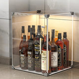 Living Room Wine Small Display Cabinet Light Luxury Desktop Wine Cabinets Home Wall-mounted Restaurant Bar Floor Storage Cabinet