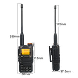 Quansheng Walkie Talkie Air Band 50-600MHz HF RX UV-K5(8) 136-600MHz UHF VHF TX FM Scrambler NoAA Frequency Scan Copy DTMF Radio