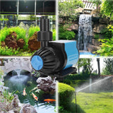 High Power Aquarium AC Variable Frequency Submersible Pump Fish Pond Large Flow Silent Circulating Pump Fish Tank Filter Pumps