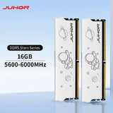 JUHOR DDR5 16GB 5600MHz 6000MHz DIMM Desktop Computer Gaming Memory Ram