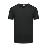 Plain T-shirts for Men Sport Quick Drying Fabric Mens Tshirt Unisex General Size O-neck Short Sleeve Blouse Company Custom Tees