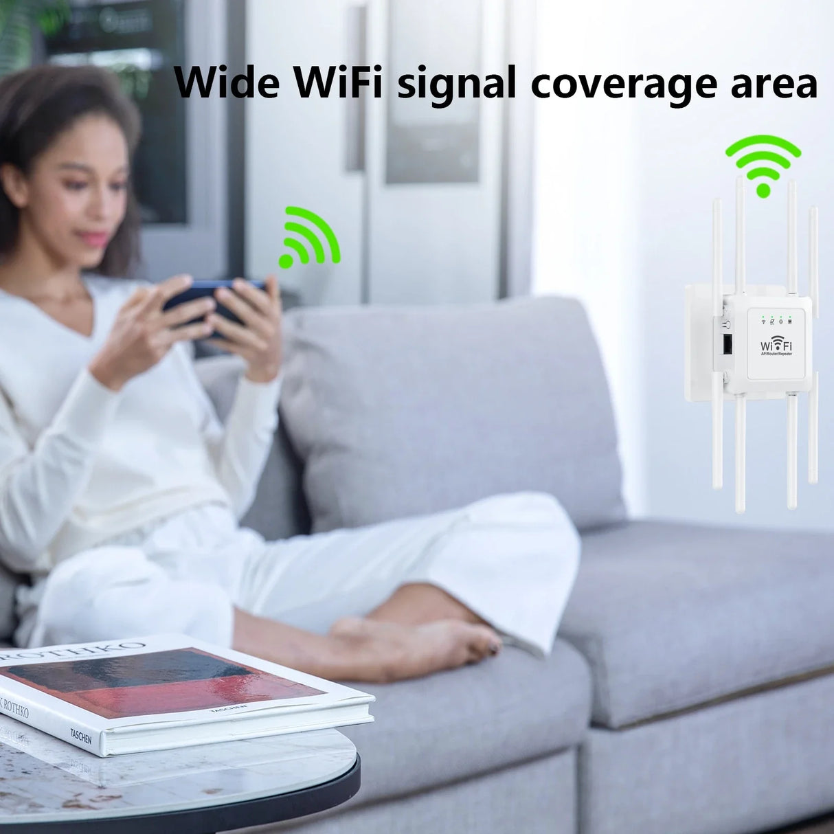 300Mbps WiFi Repeater WiFi Extender Amplifier WiFi Booster Wi Fi Signal 802.11N Long Range Wireless Wi-Fi Repeater Access Point