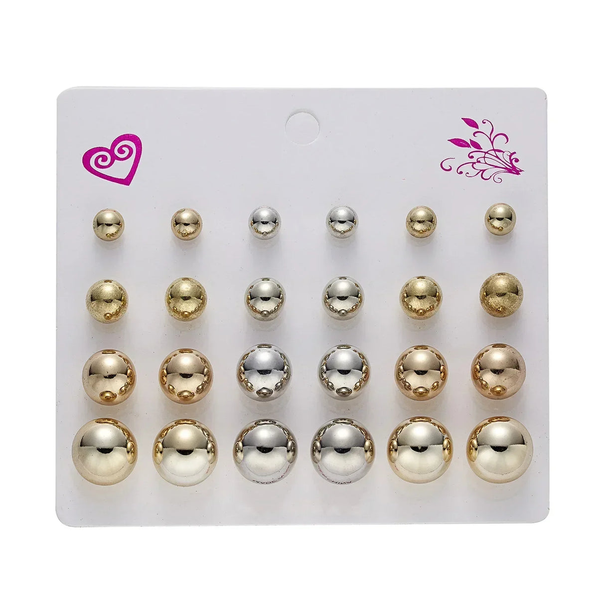 Faux Pearl Stud Earrings Set 15 Pairs Women's Earrings Korean Fashion Simple Tassel Earrings for Girls Women Ear Ring