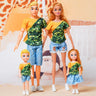 30cm Family Doll Movable Body Mom Dad Ken and Kids 4 Dolls Set 1/6 Barbies Doll Toy for Child Kids Education Birthday Gift