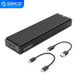 NVMe Enclosure USB C Gen2 10Gbps 20Gbps PCIe SSD Case M2 SATA NGFF 5Gbps SSD Case For 2230/2242/2260/2280 SSD