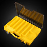 Large Fishing Tackle Boxes Double Layer Bait Container Portable Lure Storage Baffle Multi Compartments Case Suitcase Tool Box