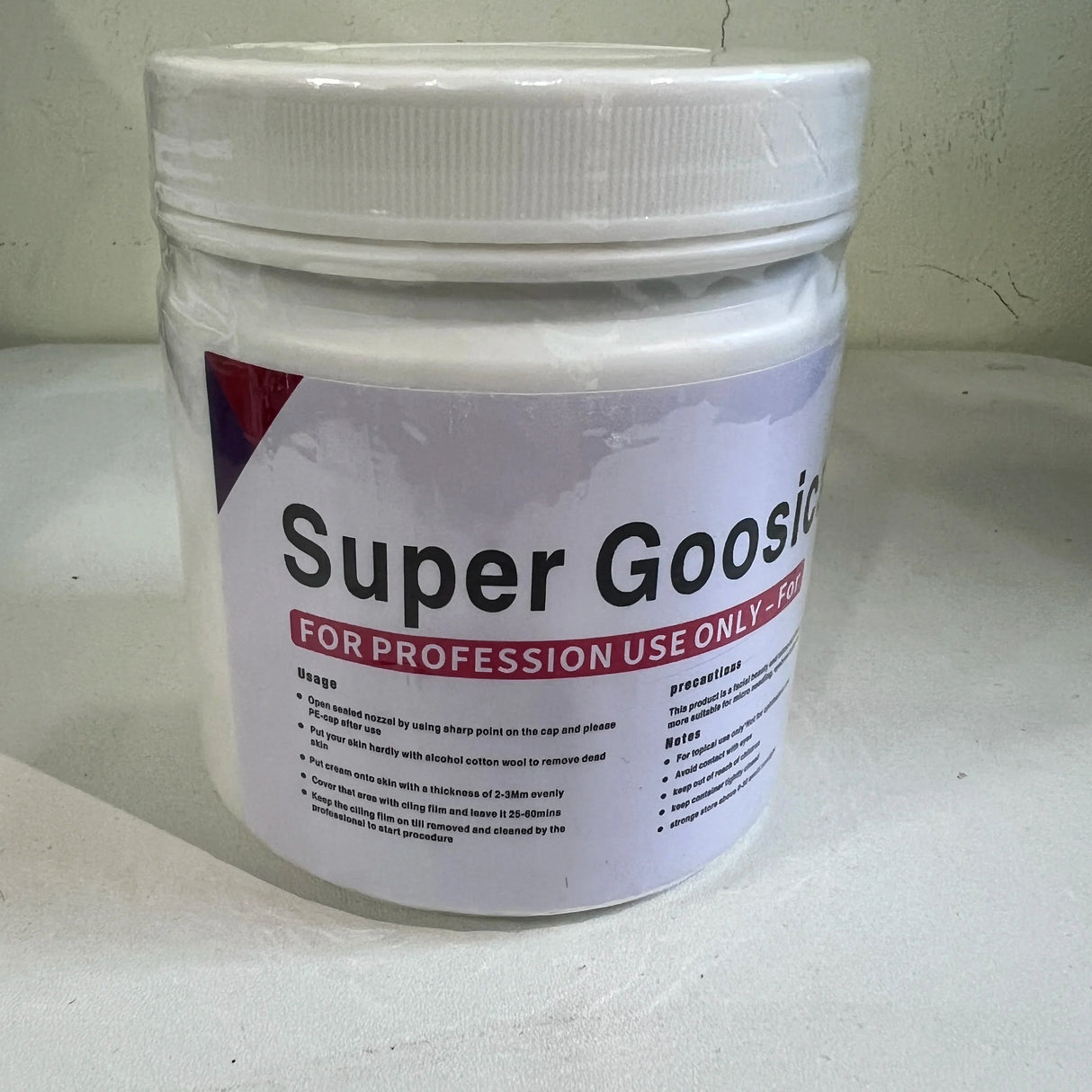 Original NEW 98% Super Goosica Tattoo Cream 500g Before Permanent Makeup Microneedle Eyebrow Lips Auxiliary Cream Tattoo Removal