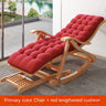 Living room Folding Rocking chair balcony Relaxing lounge chairs for adults Design reclining chair Made bamboo Leisure Armchair