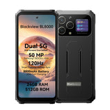 [World Premiere] Blackview BL8000 5G Rugged Smartphone 6.78" 2.4K FHD+ 120Hz Display 24GB 512GB Mobile Phone 50MP 8800mAh 33W