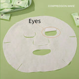 50pcs Disposable Facial Mask korean Compressed Silk Towel Skin Facial Spa Moisture Paper Film Beauty Women DIY Face Care Tool