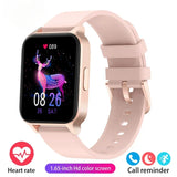 2024 New Smart Watch Ladies Sport Fitness Bracelet Bluetooth Call Waterproof Heart Rate Blood Pressure Tracker Smartwatch Woman