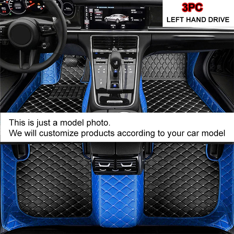 Car Floor Mats For Toyota RAV4 RAV 4 Suzuki Across XA50 2019 2020 2021 2022 2023 Carpet Luxury Leather Mat Car Accessories Rugs