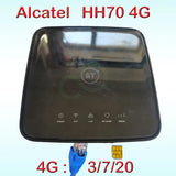 Unlocked Alcatel HH70vb EE 4G 300mbps LTE Cat7 Alcatel LinkHub HH70 cpe  AC wifi home hub router 4g rj45 mobile 4g wifi router