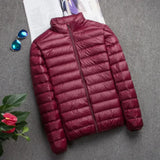 2023 New Brand Autumn Winter Light Down Jacket Men's Fashion Hooded Short Ultra-thin Lightweight Youth Slim Coat Down Jackets