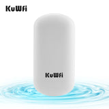 KuWFi Outdoor Wifi Bridge Router 450Mbps Long Range 2KM Wireless Router CPE Access Point 5.8G Wireless Bridge Wireless Repeater