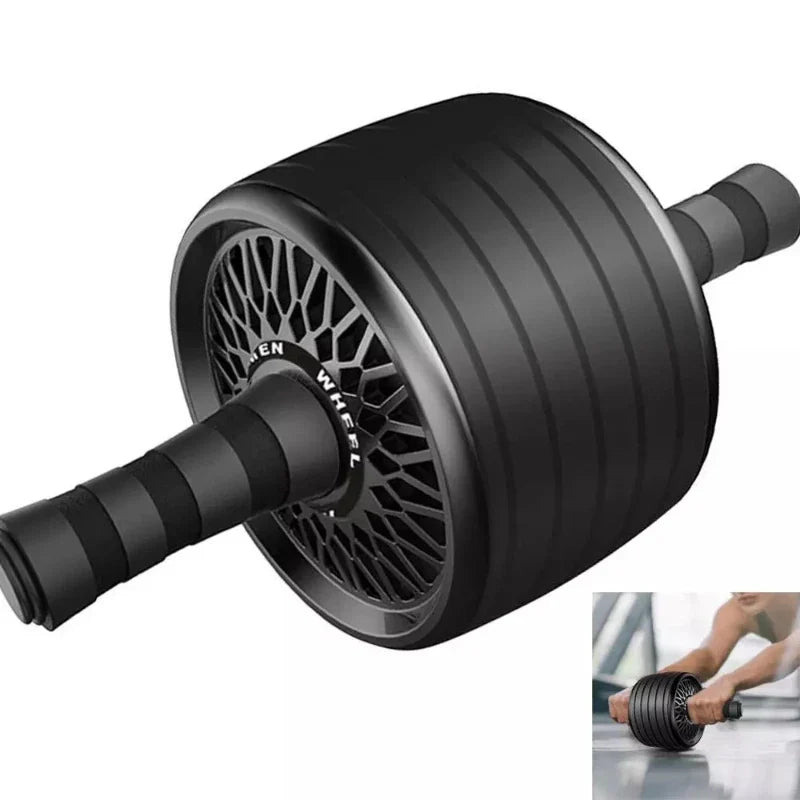 Ab Roller TPR Material Wheel Face Rubber Non-slip Arm Built-in High-quality Steel Pipe Wear-resistant Belly Wheel Yoga Supplies