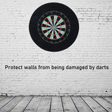 Dartboard Protector For Wall Guards With Splicing Design Dart Board Surround Backing Durable And Protective Dart Board Surround