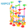 Marble Run Race Track Building Blocks Kids 3D Maze Ball Roll Toy DIY Educational Marble Run Race Coaster Set For Children Gifts