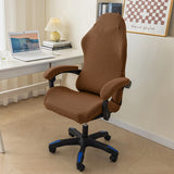 4Pcs/set Corn Velvet Office Gaming Chair Covers Home Stretch Spandex Computer Rotating Lift Armchair Seat Covers Dust-proof