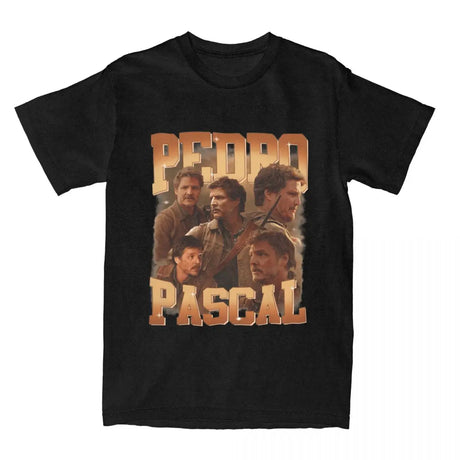 Bootleg Pedro Pascal T Shirt Vintage T Shirt Unis Streetwear Short Sleeve Pedro Pascal  Plus Size T Shirt Women