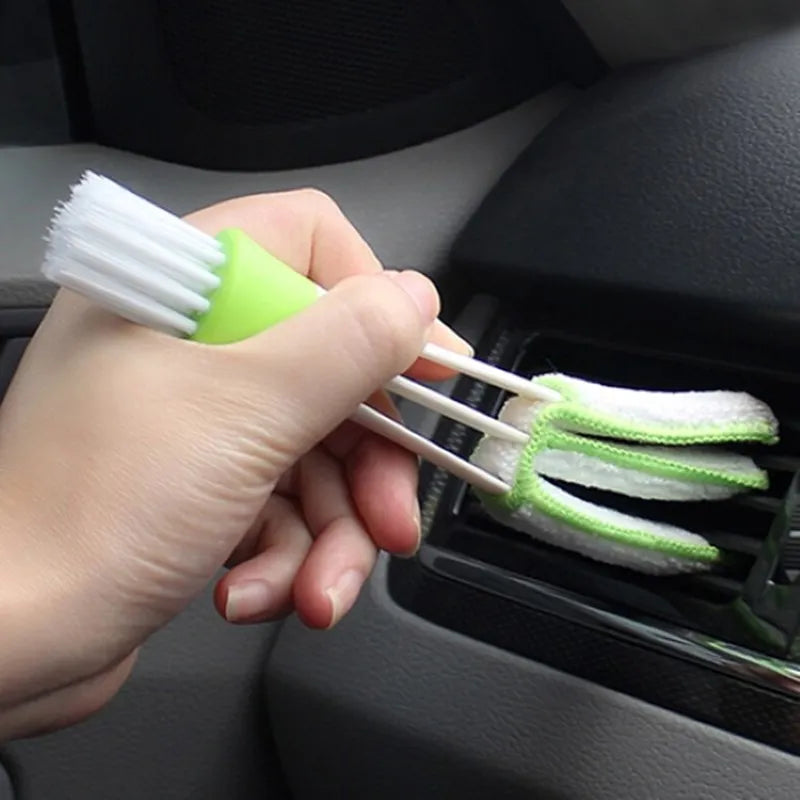 Auto Air Conditioning Outlet Cleaning Brush Dashboard Dust Brush Interior Cleaning Keyboard Blind brush Car accessories