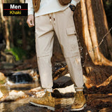 CHRLCK Men's Overalls Pants Hiking Trousers Quick Drying Men Waterproof Breathable Fishing  Camping Huntting Outdoor Sport Pants