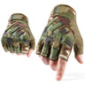 Tactical Fingerless Gloves SWEAT Army Military Airsoft Combat Paintball Shooting Hunting Driving Non-slip Half Finger Men Women