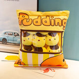 Cartoon a bag of snacks doll throw pillow Internet celebrity ins snack bag plush toy creative office pillow