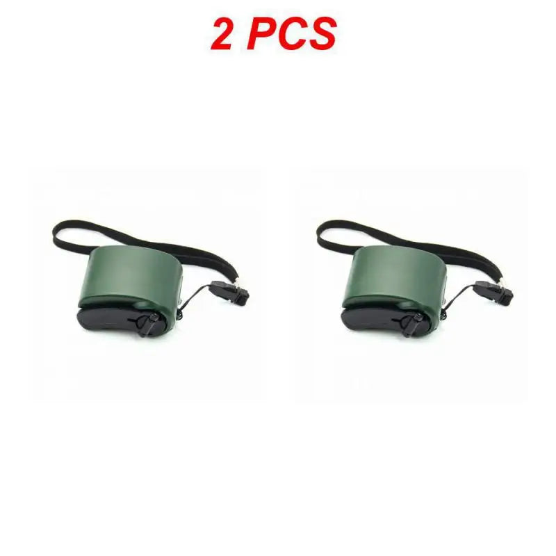 1~6PCS Hand Crank USB Phone Emergency Charger For Camping Hiking EDC Outdoor Sports Travel Charger Camping Equipment Survival