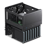 Jonsbo N3 NAS ITX Mini Case All-In-One Aluminum Office Desktop Small Chassis 8 Hard Disk Location Two 100mm Fan Computer PC Case