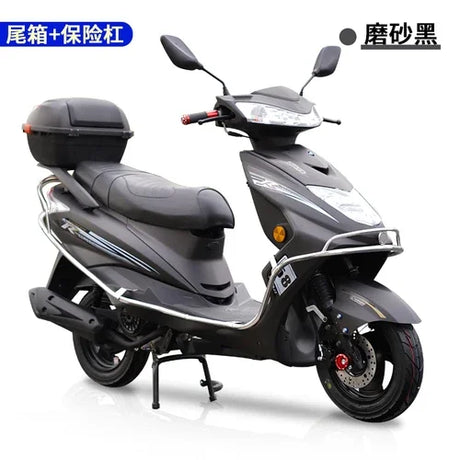 ZL Licensed Motorcycle Fast Eagle 125cc Scooter Fuel Vehicle Power Car Scooter