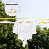 6pcs Colorful Blossom Sponge Padded Clothes Hanger Resistance Skid Dress Clothes Hangers Satin Rack Cotton Hangers Suit Coat