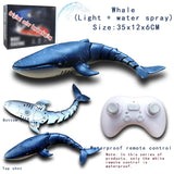 Kids Rc SharksToys for Boys Sand Water Swimming Pools Bath Tub Girl Ship Children Remote Control Robots Bionic Fish Animals Boat