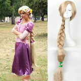 100cm-150cm Long Blonde Handcraft Braid Cosplay Wig For Women’s Christmas Halloween Cosplay Costume Party Wigs