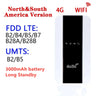 DNXT Universal and Unlocked 4G Mobile Wifi Router Portable Wireless MiFi Hotspot With 3000mAh Battery Modem