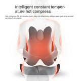 Smart Massage Hot Compress Office Sitting Lumbar Cushions Electric Massage Lumbar Support Cushion Integrated Seat Cushion Pillow