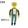 NJ Croce The Simpsonas Figure Bendable Doll Ornaments Accessories Fantasy Figurines Children Present