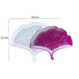 Petal Plate Dish Casting Silicone Mould Crystal Epoxy Resin Mold  DIY Crafts Jewelry Decorations Making Tools