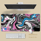 Large Gaming Mousepads Strata Mouse Pad Computer Mousemats Mouse Mat 90x40cm Desk Pad For PC Keyboard Mat Table Pad 100x50cm