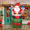 Christmas Inflatable Decoration Toy Built-in LED Lights Inflatable Model Outdoor Ornament Xmas Party New Year Garden Decor