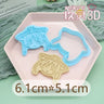 Genshin Impact Neuvillette Cake Tool Animal Cookie Cutter Christmas Cutters Biscuit Stamp Fondant Mould Baking Sugarcraft Molds