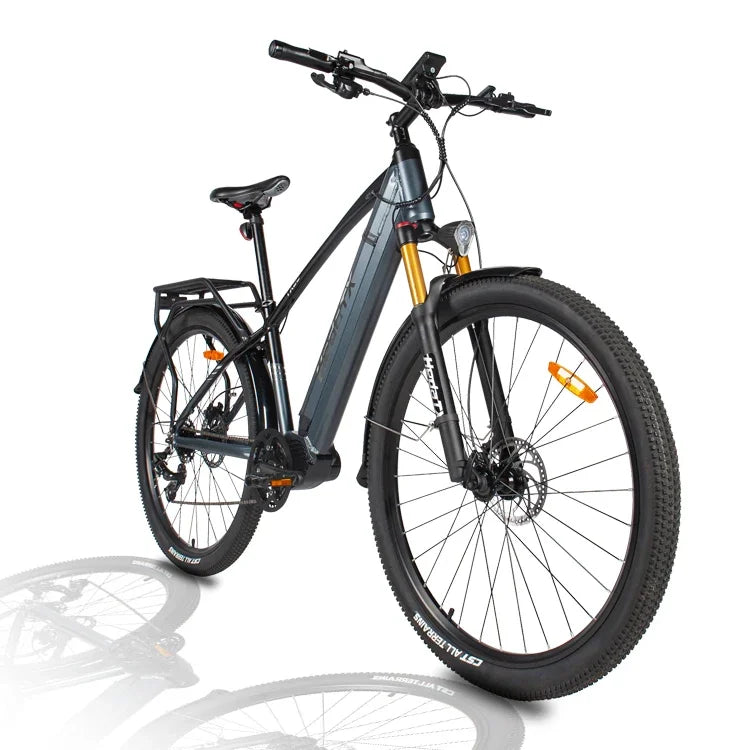 New RILCHORN E-bike Mid Motor 500W 29-inch Electric Bike Aluminum Alloy Full Suspension Ebike 48V 15AH Battery Electric Bicycle