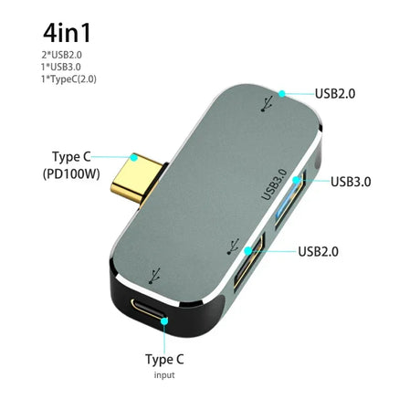 Powered Type C to USB TypeC to 3.5MM Jack USBC PD Type-C to HDMI Adapter Converter Hub Splitter Docking Station for MacBook